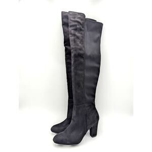 Chinese Laundry Fun Times Over the Knee Boots Women's Black Size US10 EU41